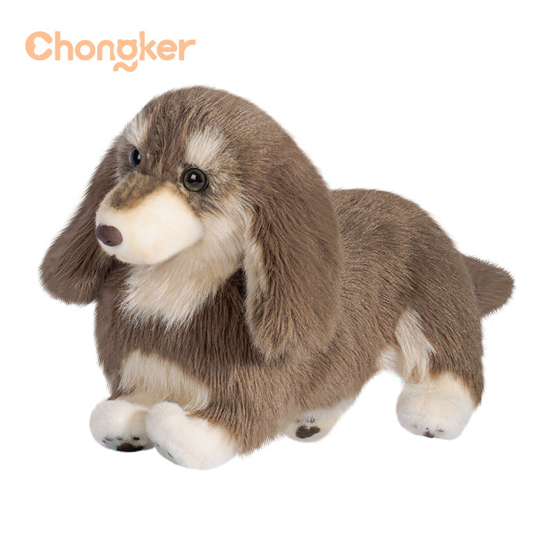 Dachshund Shoulder Bag โ Plush Dog Purse for Girls
