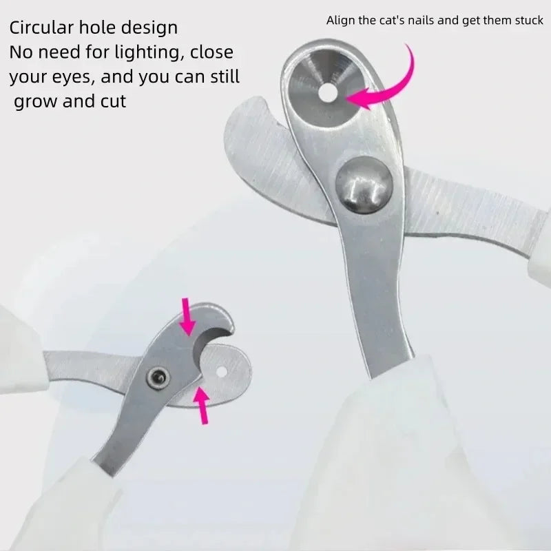 Nail Clippers for Small Cat Puppy Stainless Steel
