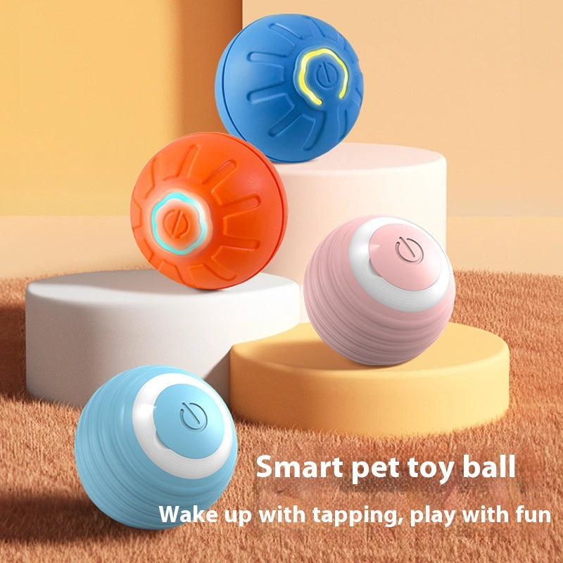 Smart Dog Toy Ball Electronic Interactive Pet Toy Moving Ball USB