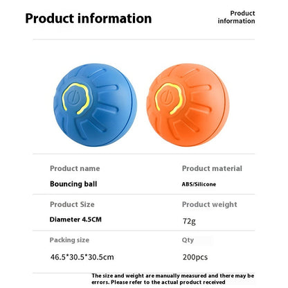 Smart Dog Toy Ball Electronic Interactive Pet Toy Moving Ball USB