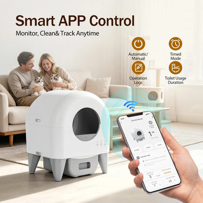 95L Automatic Smart Cat Litter Box