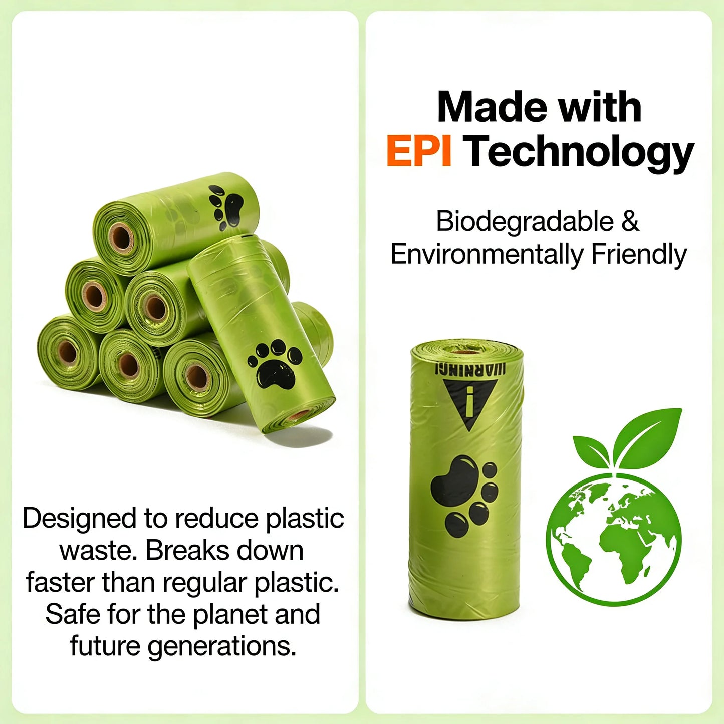 Eco-Friendly, Biodegradable Poop Bags