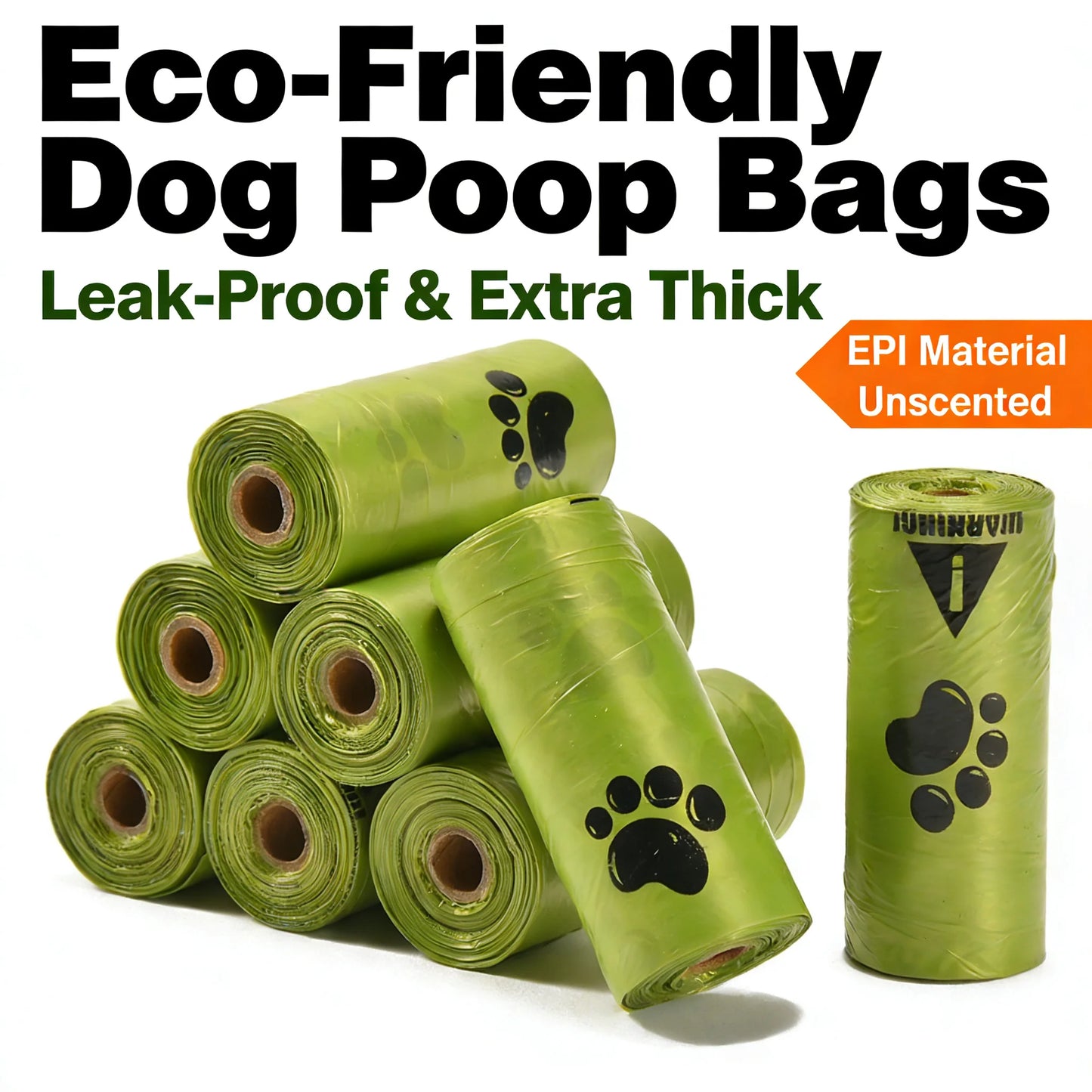 Eco-Friendly, Biodegradable Poop Bags