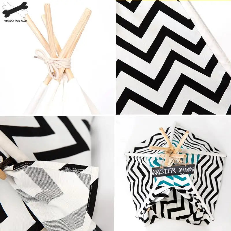 Portable Teepee With Cushion 6 Colors Outdoor/ Indoor