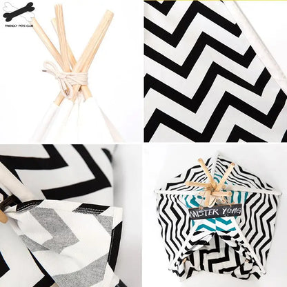 Portable Teepee With Cushion 6 Colors Outdoor/ Indoor