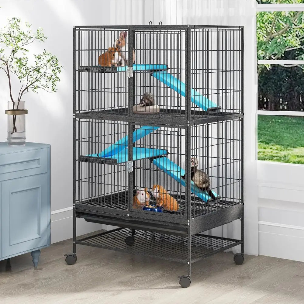 4-Tiers Metal Small Animal Cage