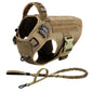 Large Dog Harness And Leash Set Pet