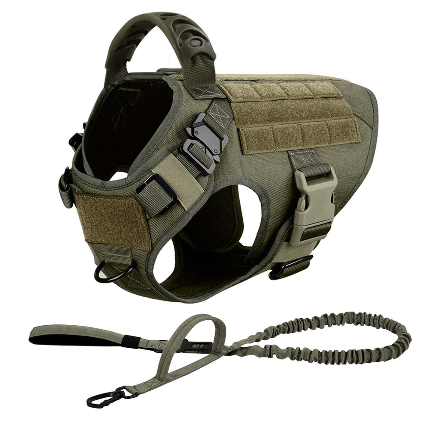 Large Dog Harness And Leash Set Pet