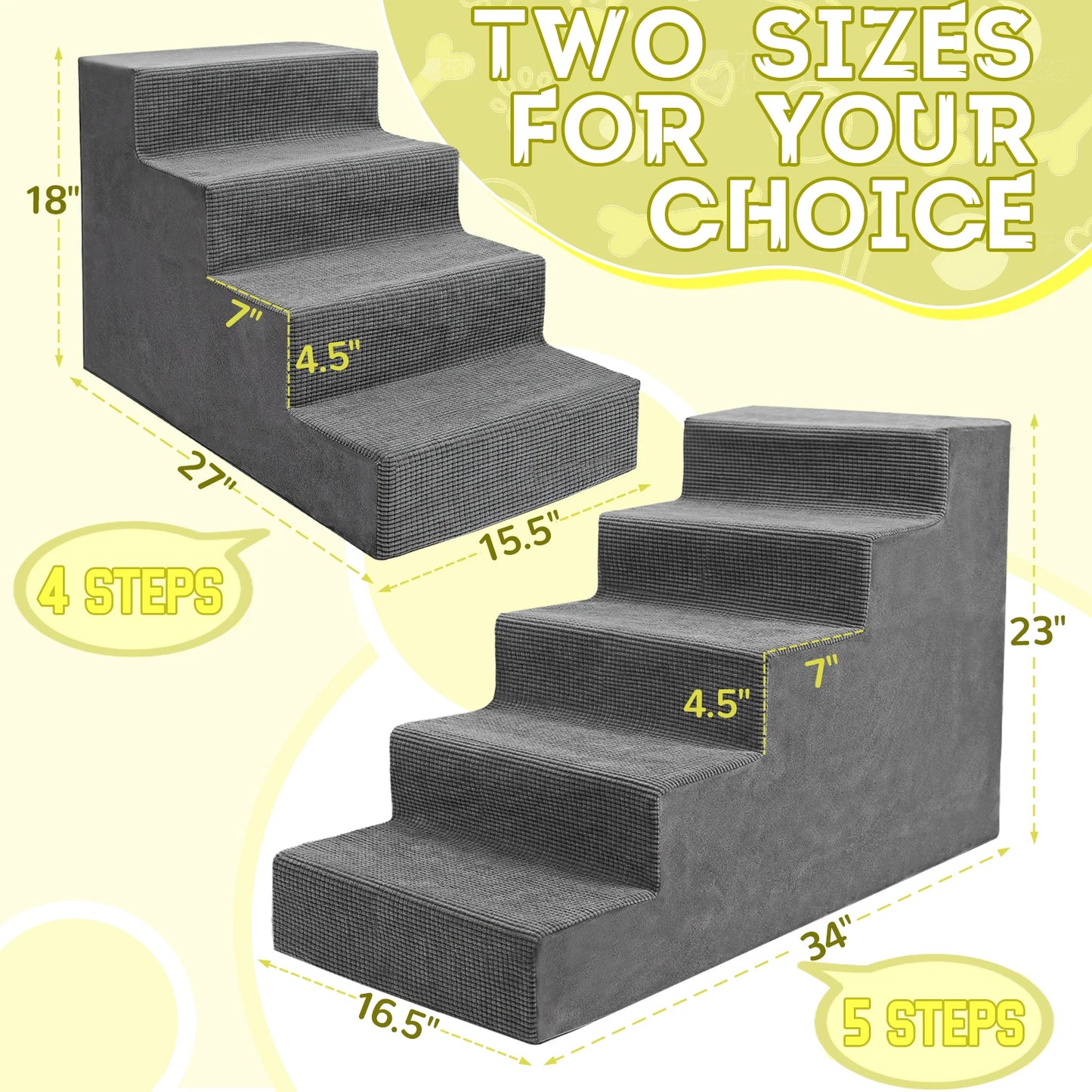 4-Tier/5-Tier Pet Stairs For Small Animals