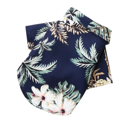 Hawaiian Shirt Pet Dog Summer Sand Beach Fun