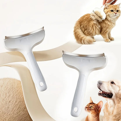 2pc  V-shaped large pet comb