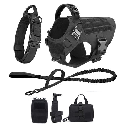 Large Dog Harness And Leash Set Pet