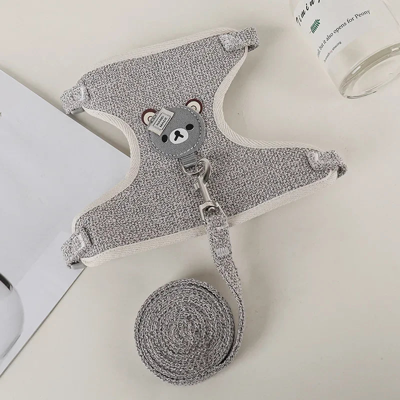 Cute Harness Leash Set