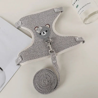 Cute Harness Leash Set