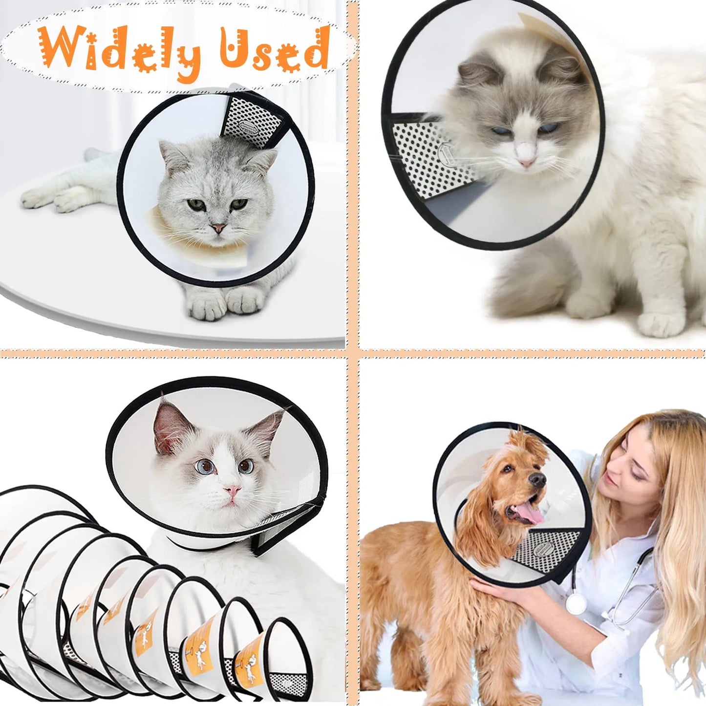 Pet Protective Collar for Dog After Surgery
