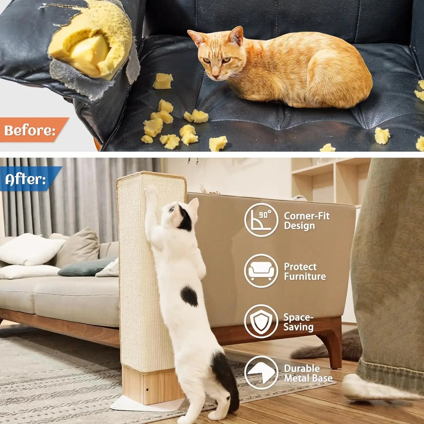 28" Corner Cat Scratcher