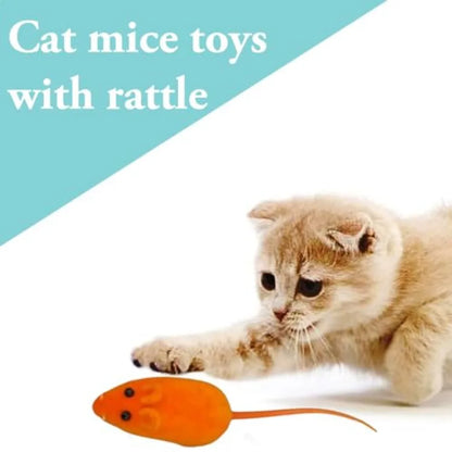 6Pcs squeaking sound interactive toy