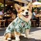 1pc Pet Hawaiian Short Sleeve Shirt