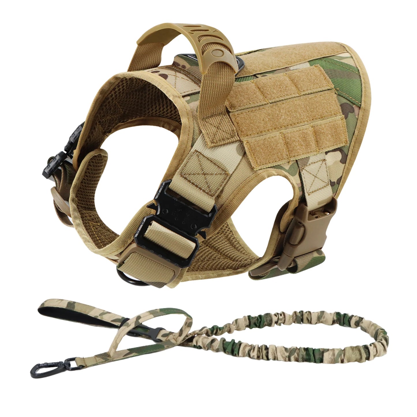 Large Dog Harness And Leash Set Pet
