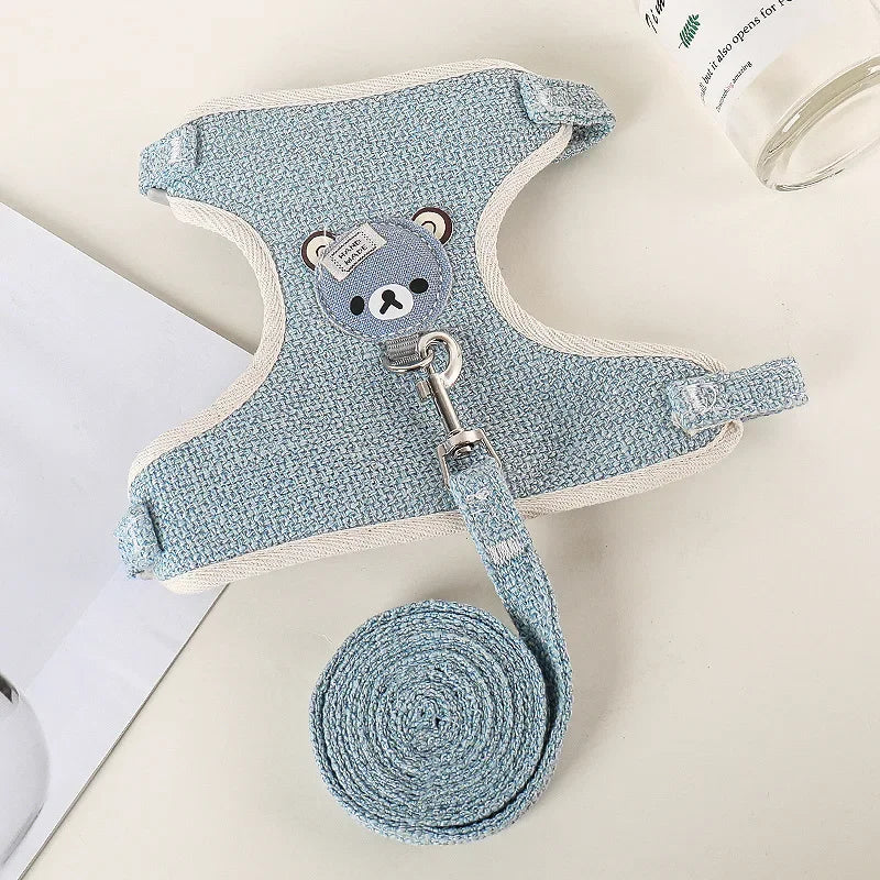 Cute Harness Leash Set