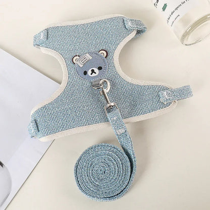 Cute Harness Leash Set