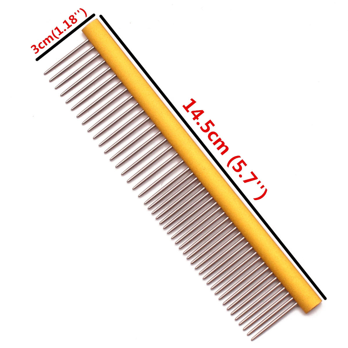 Aluminum Pet Grooming Combs