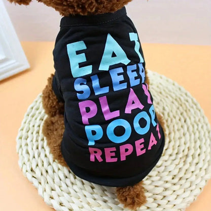 Cat Dog T-Shirt Breathable Stretchy