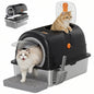 24IN Stainless Steel Cat Litter Box