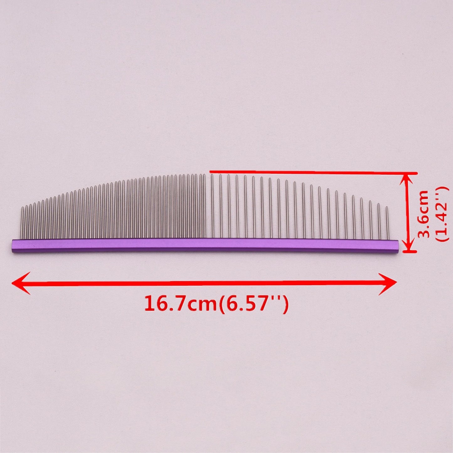 Aluminum Pet Grooming Combs