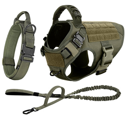 Large Dog Harness And Leash Set Pet