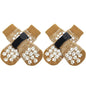 4Pcs/set Anti Slip Dog Socks with Straps