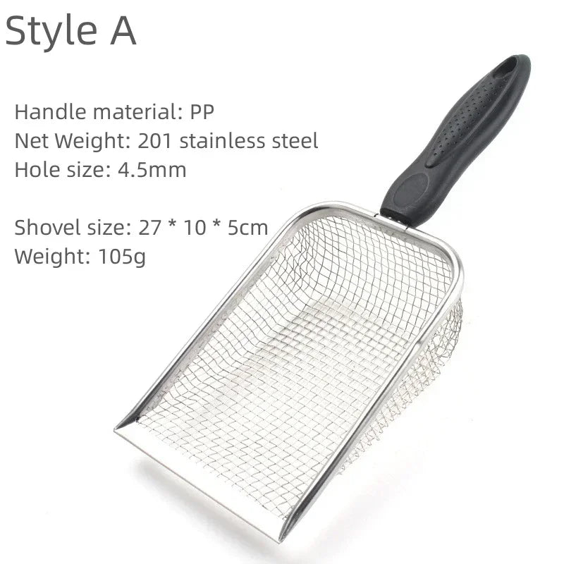Long Handle Stainless Steel Metal Shovel