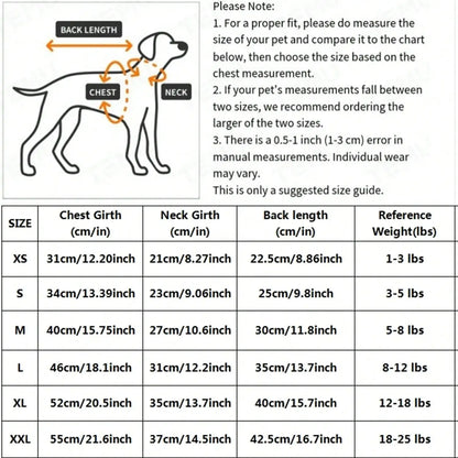 1 Pcs Dog Shirts for Pets