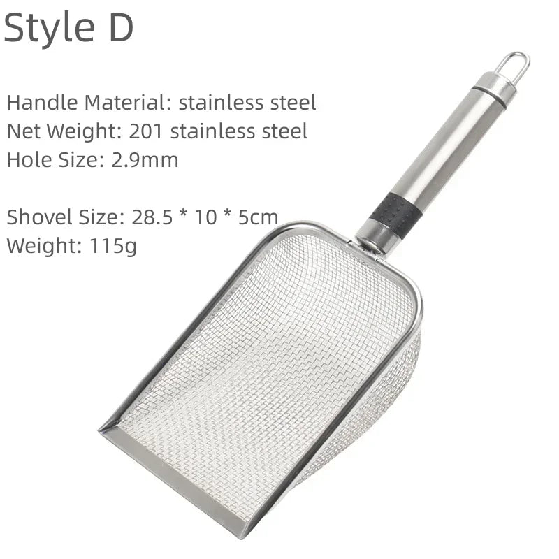 Long Handle Stainless Steel Metal Shovel