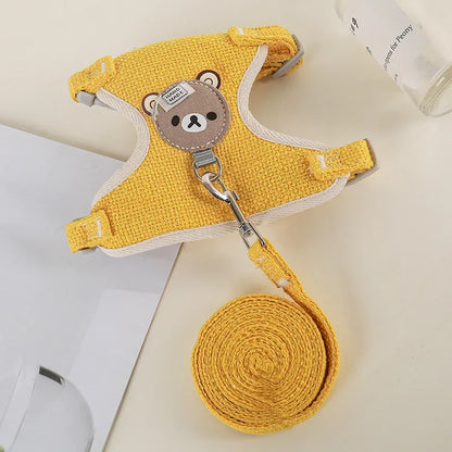 Cute Harness Leash Set