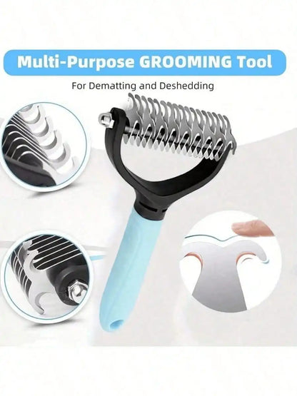 1PC Double-Sided Self-Cleaning Comb