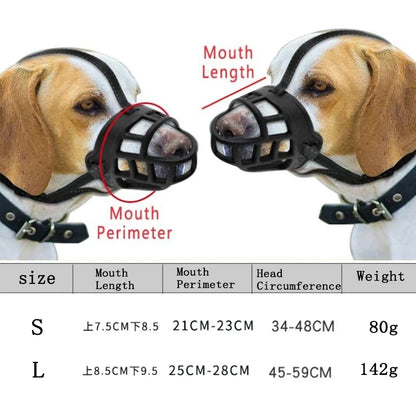 Pet Dog Soft Silicone Muzzle