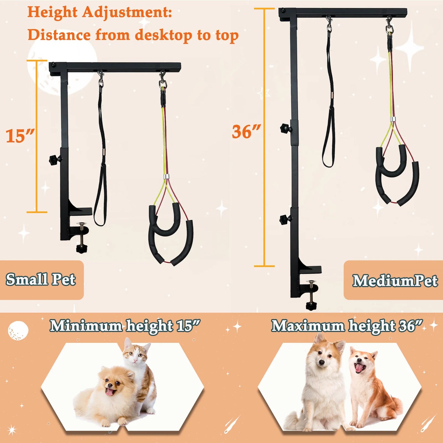 Dog Grooming Table Arm
