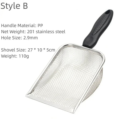 Long Handle Stainless Steel Metal Shovel