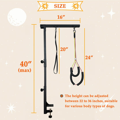 Dog Grooming Table Arm