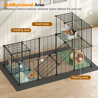 24 Panels Small Animal Playpen