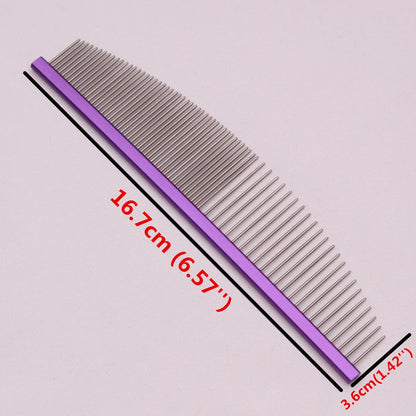 Aluminum Pet Grooming Combs