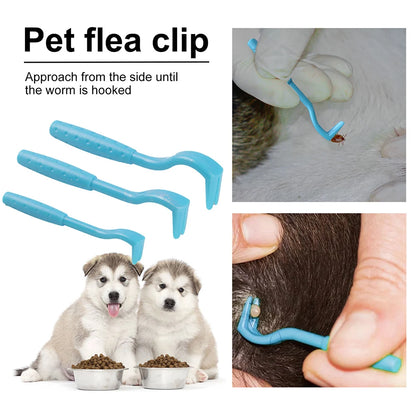 3pcs Tick Remover For Pets