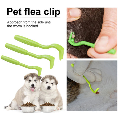 3pcs Tick Remover For Pets