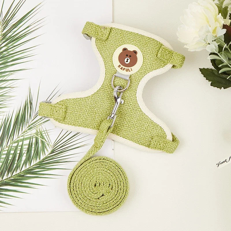Cute Harness Leash Set