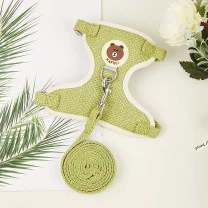 Cute Harness Leash Set