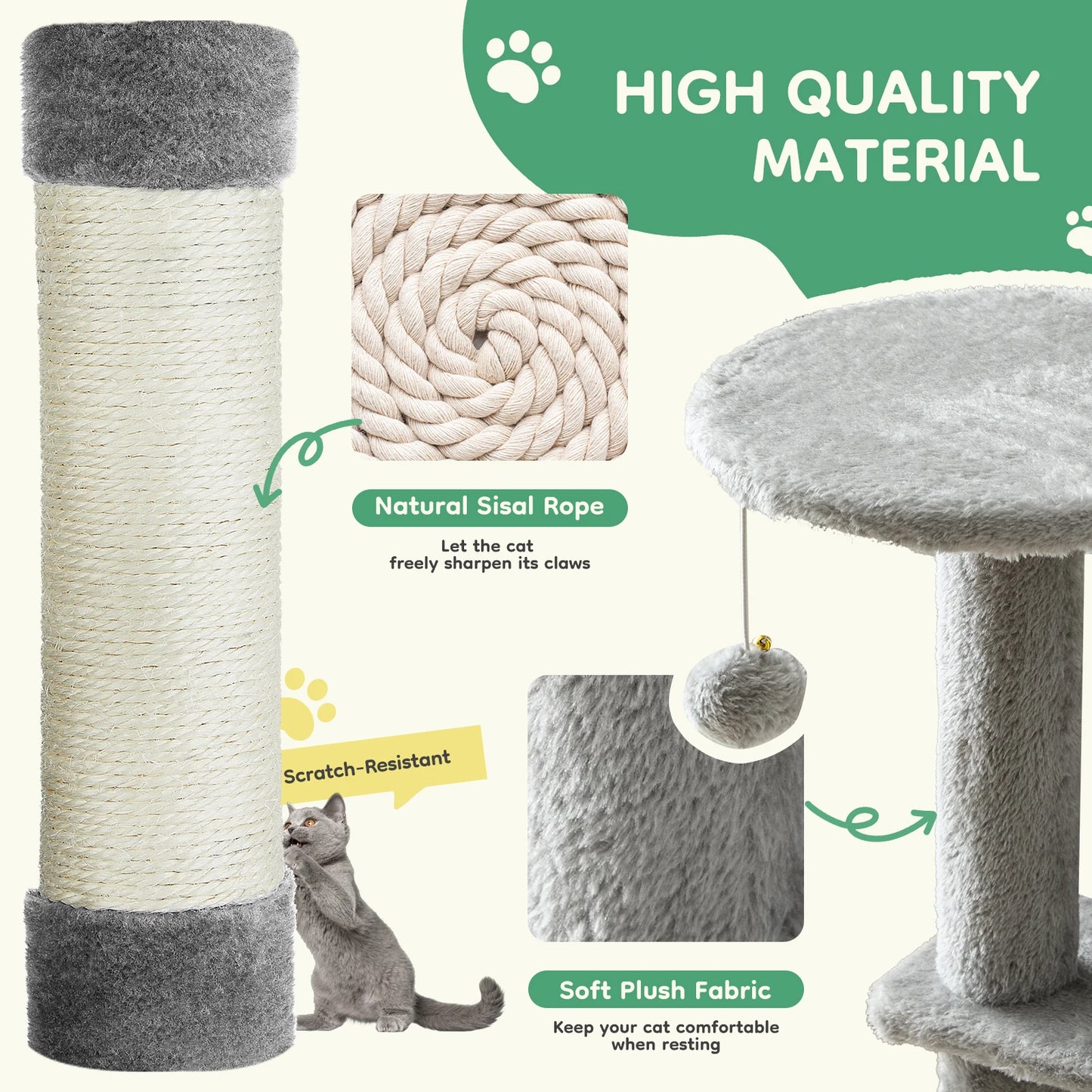 44In Cat Climbing Tower