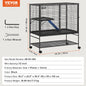 64.6" 4-Tier Small Animal Cage