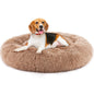 Anti-Slip Round Fluffy Plush Faux Fur Pet Bed
