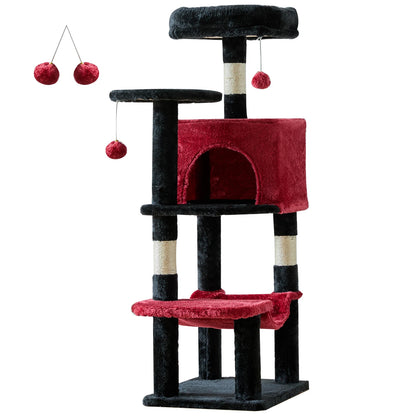 44In Cat Climbing Tower